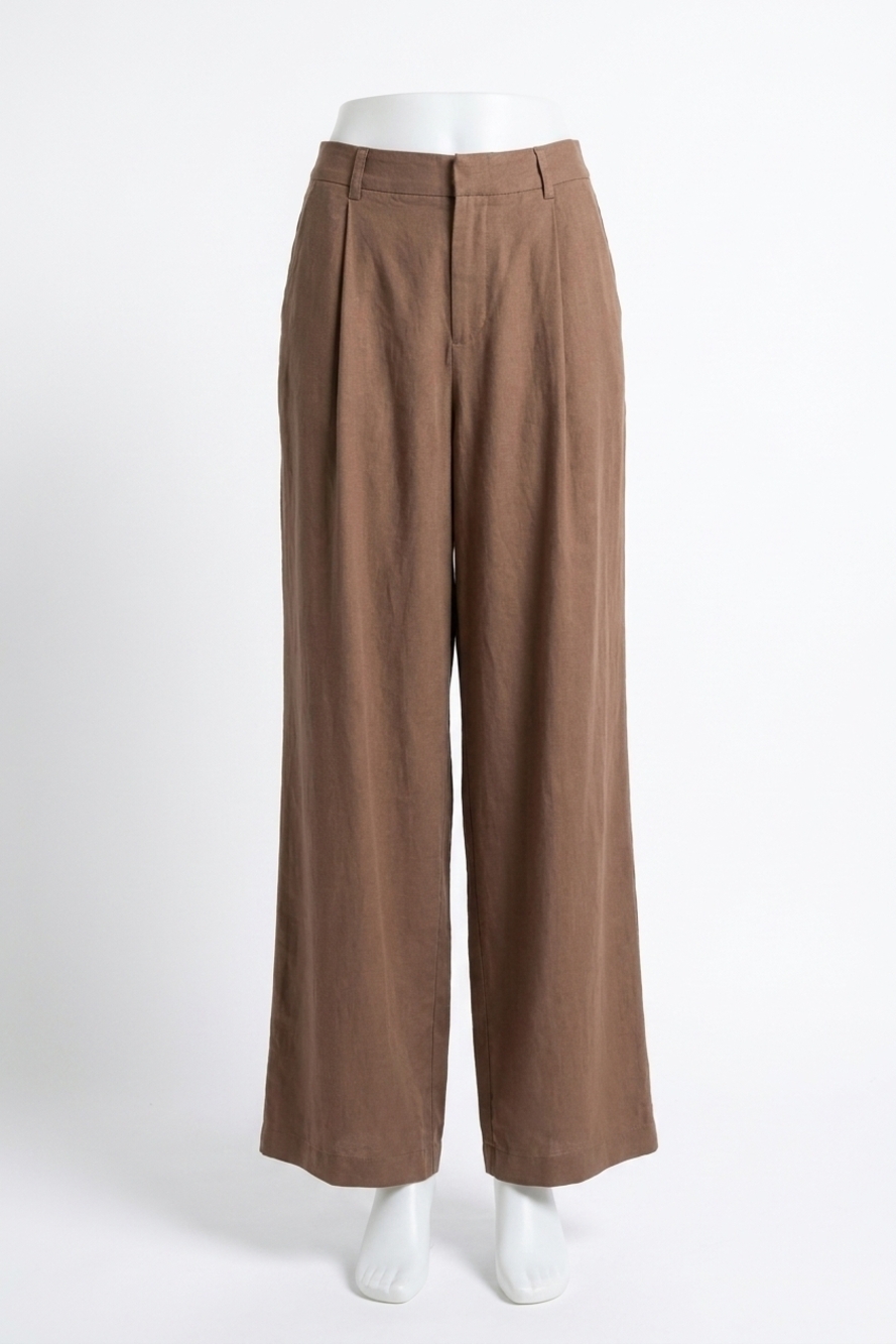 NEW Z SUPPLY melrose street linen pants in palo santo